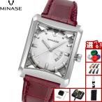 ミナセ MINASE 腕時計 メンズ レディース 自動巻き FIVE WINDOWS Mid size レザーモデル VM07-L12SD-KCR