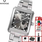 ミナセ MINASE 腕時計 メンズ レディース 自動巻き FIVE WINDOWS Mid size ブレスレットモデル VM07-M14SB