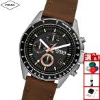 フォッシル FOSSIL 腕時計 メンズ DECKER クロノグラフ ブラウンレザーウォッチ CH2885