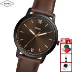 フォッシル FOSSIL 腕時計 メンズ MINIMALIST 三針 ブラウンレザーウォッチ FS5551