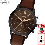 （ノベルティー付き）フォッシル FOSSIL 腕時計 メンズ NEUTRA クロノグラフ ブラウンレザー FS6163