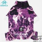 ショッピングロンパース ジウォーク マーブル プリント プロテクト ストレッチ ロンパース XL ピンク 犬服 ドッグウェア ペットウェア