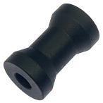 オリジナルデザイン アルミ/FA特殊防錆コート スペーサー M6 用 内径6mm 外径15mm 長さ25mm 2個入 軽量 マットブラック バイク用