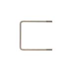 コノ字ボルト（□１５０×１５０　 M12　鉄　三価ホワイト　【1本入】