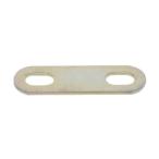 Ｕボルト用プレート（一般鋼管用 ステンレス　生地 10X25A・32A 【パック商品　2本入】