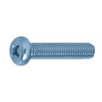 鉄 (+)ナベ小ねじ(全ねじ) M3.5x16 ユニクロ 【1600個入】