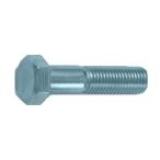 鉄 六角ボルト(半ねじ) M20x400 ユニクロ 【1個入】