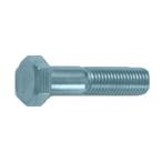 鉄 六角ボルト(半ねじ細目P1.25) M12x90 ユニクロ 【4個入】