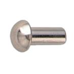アルミ 丸リベット 2.5x5 【100個入】