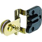 キャッチ付ガラス蝶番 【1ヶ】 GHC34-8G (170083524) スガツネ工業