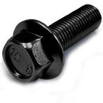 M6(P=1.0) X20L чёрный металлизированный 10.9 фланец болт (2 вид )