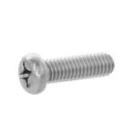 鉄 (+) ナベ小ねじ (全ねじ) M2 (太さ=2mm)×長さ=32mm　【 バラ売り ： 10本入り 】