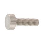 ステンレス ローレットビス M6 (太さ=6mm)×長さ=15mm　【 バラ売り ： 1本入り 】