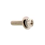 鉄/ニッケル (+)ナベセムス [P=3] M3 (太さ=3mm)×長さ=6mm　【 バラ売り ： 10本入り 】
