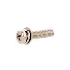 鉄/ニッケル (+)ナベセムス [P=4] M2.6 (太さ=2.6mm)×長さ=16mm　【 バラ売り ： 10本入り 】