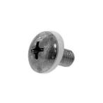 鉄/三価ブラック (+)トラス セムス [P=N(ナイロンW)] M4 (太さ=4mm)×長さ=12mm　【 バラ売り ： 10本入り 】