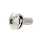 ステンレス (+)トラス セムス [P=3] M6 (太さ=6mm)×長さ=20mm　【 バラ売り ： 6本入り 】