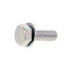 鉄/シルバーメッキ トリーマセムス [P=1] M6 (太さ=6mm)×長さ=35mm　【 バラ売り ： 10本入り 】