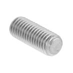 高強度の鉄[SCM435]/クローム ホーローセット (平先) M3 (太さ=3mm)×長さ=3mm　【 バラ売り ： 10本入り 】