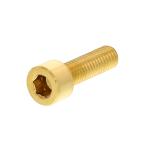 真鍮 キャップボルト (全ねじ) M8 (太さ=8mm)×長さ=40mm　【 バラ売り ： 1本入り 】