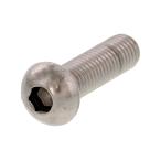 ステンレス ボタンキャップ [SSS規格] (全ねじ) M6 (太さ=6mm)×長さ=70mm　【 バラ売り ： 3本入り 】