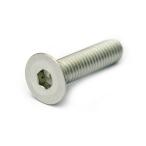 ステンレス サラキャップ (全ねじ) M3 (太さ=3mm)×長さ=8mm　【 バラ売り ： 10本入り 】
