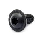  нержавеющая сталь ( чёрный окраска ) фланец кнопка M6 ( толщина =6mm)× длина =25mm [ продажа по отдельности : 4 шт. входит .]