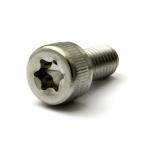 ステンレス トルクスキャップ (全ねじ) M6 (太さ=6mm)×長さ=20mm　【 バラ売り ： 4本入り 】