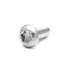 ステンレス(黒染め) (トルクス) ボタンキャップ (全ねじ) M8 (太さ=8mm)×長さ=12mm　【 バラ売り ： 2本入り 】