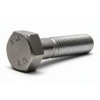鉄 六角ボルト (半ねじ) M10 (太さ=10mm)×長さ=280mm　【 バラ売り ： 1本入り 】