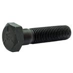 鉄[G-5] 六角ボルト (ユニファイ細目[UNF]・半ねじ) 3/8-24 (太さ=3/8インチ)×長さ=2”1/2インチ　【 バラ売り ： 3本入り 】