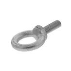 鉄 足長アイボルト M8 (太さ=8mm)×長さ=30mm　【 バラ売り ： 1本入り 】