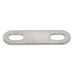 ステンレス Uボルト用プレート [一般鋼管用] M10 (太さ＝10mm) × 配管口径＝65A・80A用　【 バラ売り ： 1個入り 】