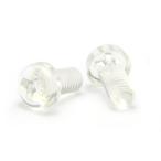 ポリカ (+) ナベ小ねじ M3 (太さ=3mm)×長さ=20mm　【 バラ売り ： 10本入り 】