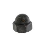鉄/ブラックメッキ 袋ナット M10 (太さ=10mm)用　【 バラ売り ： 5個入り 】