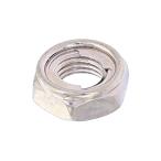 鉄/三価ホワイト 薄形 Uナット (細目) M14 (太さ=14mm)用 <ピッチ:1.5> 【 バラ売り ： 1個入り 】