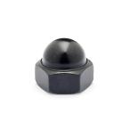 ステンレス(黒染め) 袋ナット M10 (太さ=10mm)用　【 バラ売り ： 2個入り 】