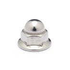 ステンレス フランジ袋ナット [セレート付] M6 (太さ=6mm)用　【 バラ売り ： 3個入り 】