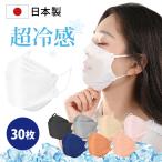 ショッピングn95マスク jn95 マスク 超冷感 日本製 個包装 30枚 夏マスク クールマスク マスク 不織布マスク 立体型マスク ソフトゴム 使い捨て ふつうサイズ n95