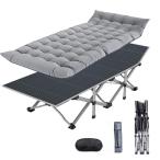  складной bed наружный bed удобный . толщина хлопок коврик имеется раскладушка уличный раскладушка кемпинг bed легкий в использовании рекомендация популярный 