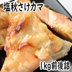 【クーポン利用で50%OFF】北海道産 塩秋鮭のカマ1kg前後詰(10枚前後)送料無料 ポイント利用 (鮭 さけ サケ )