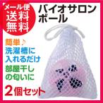 2個セット バイオサロンボール 半年分 洗濯機用 部屋干し 消臭 防臭 カビ予防 洗濯槽クリーナー 洗濯ボール 洗濯用品 メール便 送料無料