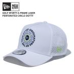 ニュー エラ NEW ERA 9FORTY A-Frame Laser Perforated Circle OOTTF ホワイト ゴルフ キャップ 帽子
