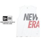  New Era NEW ERA Performance мускл бак Big Logo белый Performance одежда tops мужской 