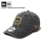ニューエラ メンズ キャップ 帽子 レディース NEW ERA 9TWENTY Emblem Logo アシッドウォッシュ ブラック 14388794