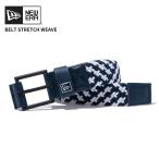  New Era мужской ремень сетка ремень эластичный ремень NEW ERA ремень стрейч we b темно-синий / белый 14518225