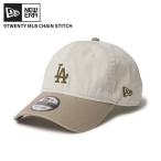 ニューエラ ユニセックス キャップ NEW ERA 9TWENTY MLB チェーンステッチ  ドジャース アイボリー/アッシュブラウン 14668019
