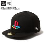 ニューエラ ユニセックス キャップ 帽子 NEW ERA 59FIFTY PlayStation プレイステーション ファミリーマーク  帽子 プレステ 14693450