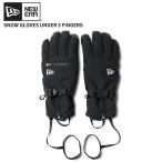  New Era лыжи перчатка сноуборд перчатка перчатки унисекс NEW ERA snow перчатка нижний 5 палец черный 14694444