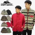 クリフメイヤー KRIFF MAYER ひっくり柄ボアJK メンズ アウター リバーシブル ジャケット